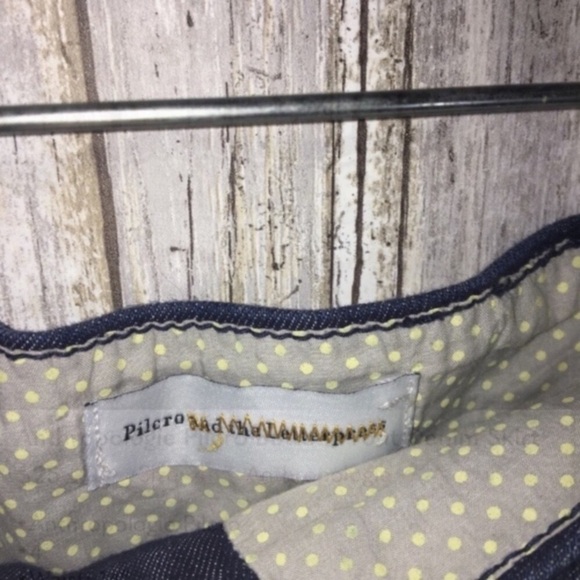 Anthropologie Pilcro Button Front Denim Skirt - Picture 4 of 4